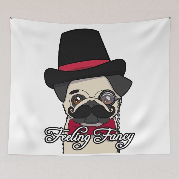 Item preview, Fancy Pug designed and sold by LittleSunShoppe.