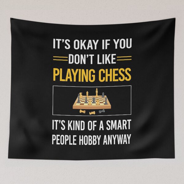 Item preview, Funny Smart People Playing Chess designed and sold by RandalDavis.