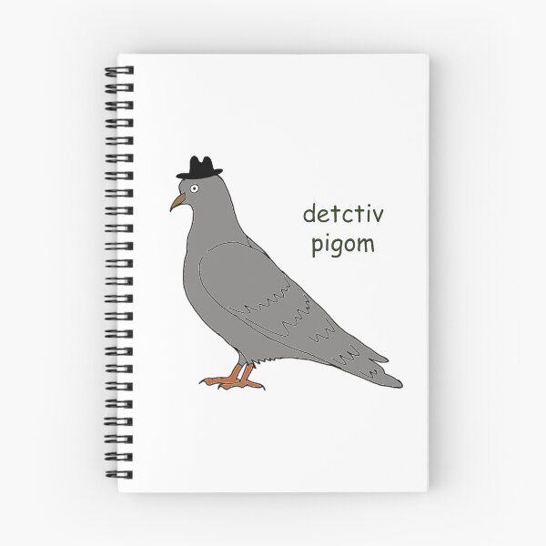 Item preview, Comic Sans Detective Pigeon designed and sold by tthompson344.