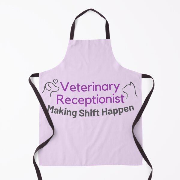 Item preview, Veterinary Receptionist Making Shift Happen Purple designed and sold by JDWCreations.
