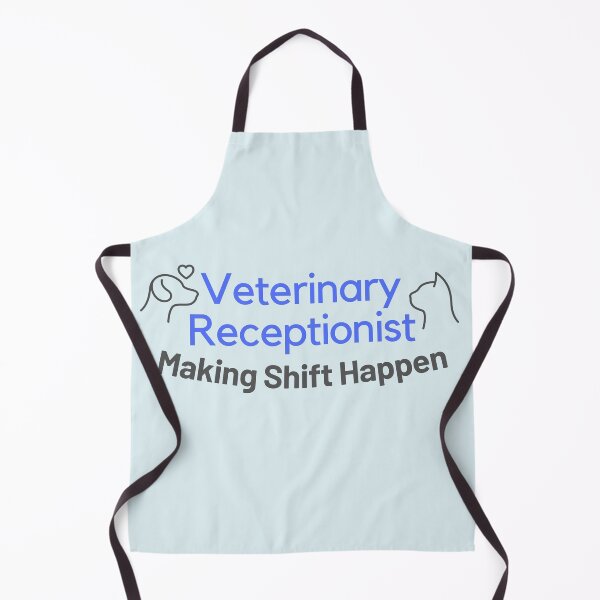 Item preview, Veterinary Receptionist Making Shift Happen Blue designed and sold by JDWCreations.