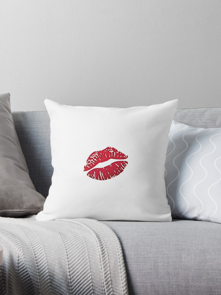 Kissing clearance emoji pillow