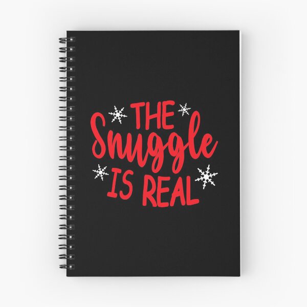 Item preview, The Snuggle Is Real Funny Winter Holiday Humor designed and sold by Bad Kitty Designz.