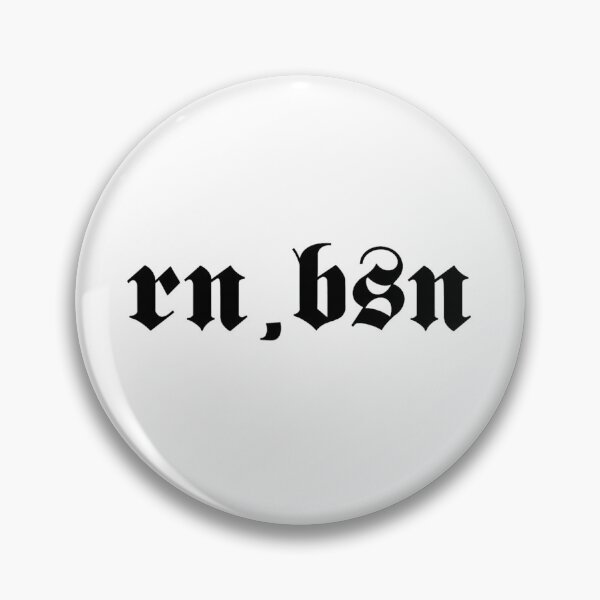 Item preview, RN, BSN Gothic Font designed and sold by hannahswank.