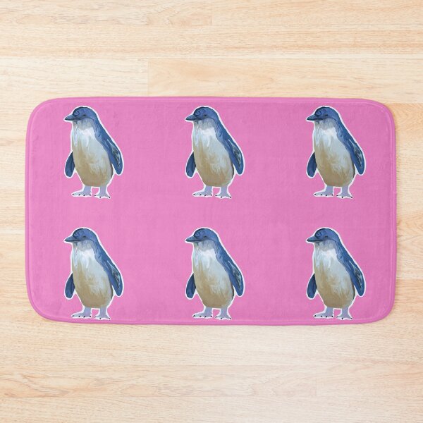 Item preview, Little Penguin Pink Block colour background designed and sold by Backstreet Lobotomy.