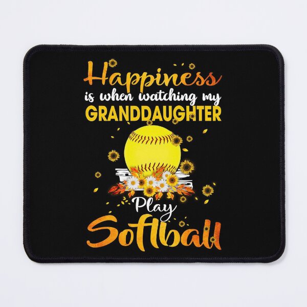 Item preview, HAPPINESS GRANDDAUGHTER SOFTBALL designed and sold by Yasmeen79.