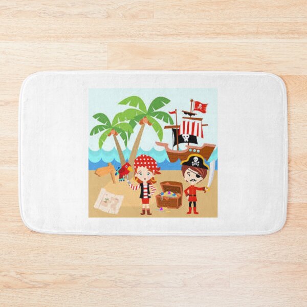 Item preview, Ahoy Matey, Swashbuckling Pirates Searching For Treasure - Children Pirate Apparel and Decor. designed and sold by lduke47.