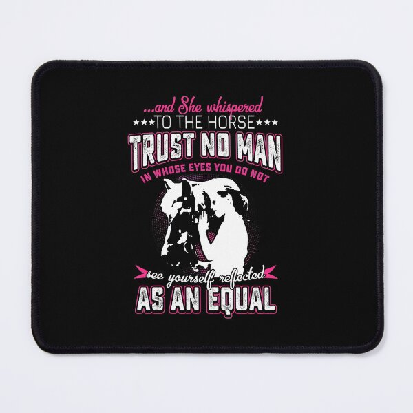 Item preview, Horse -  she whispered to the horse trust no man designed and sold by Yasmeen79.