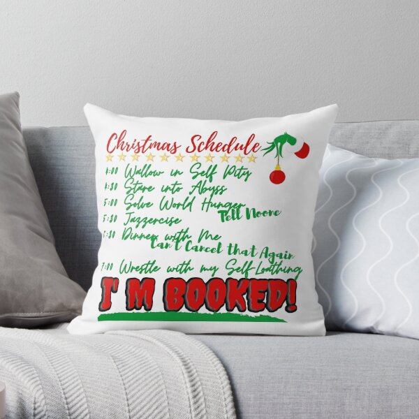 Multicolor 18x18 Mr Ben Elf Family Christmas The Bossy Elf Funny Family Matching Group Pajama Throw Pillow 