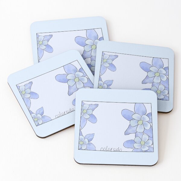 Item preview, Colorado State Flowers designed and sold by Caroline Cannon.