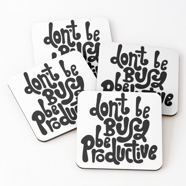 Item preview, Dont Be Busy Be Productive designed and sold by DitaNadiaStore.