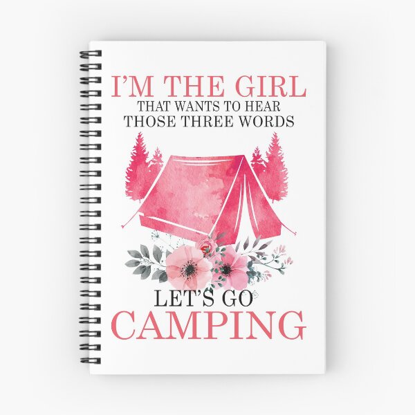 Item preview, I'M THE GIRL THAT WANTS HEAR - CAMPING designed and sold by Yasmeen79.