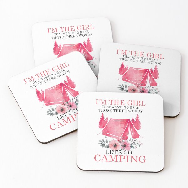 Item preview, I'M THE GIRL THAT WANTS HEAR - CAMPING designed and sold by Yasmeen79.