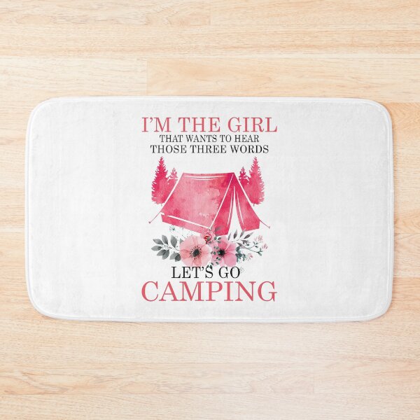 Item preview, I'M THE GIRL THAT WANTS HEAR - CAMPING designed and sold by Yasmeen79.