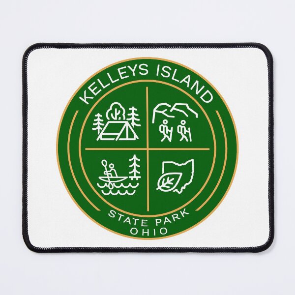Item preview, Kelleys Island State Park Heraldic Logo designed and sold by VanyaKar.