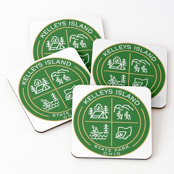 Item preview, Kelleys Island State Park Heraldic Logo designed and sold by VanyaKar.