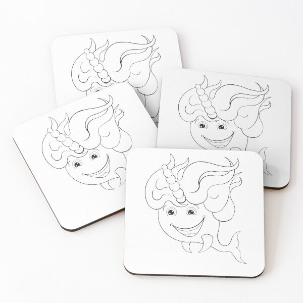 Item preview, Color Your Own Narwhal designed and sold by GrandpaH.