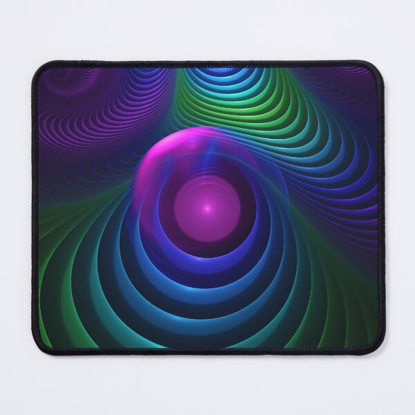 Item preview, Beautiful Rainbow Marble Fractals in Hyperspace designed and sold by San Jaya Prime.