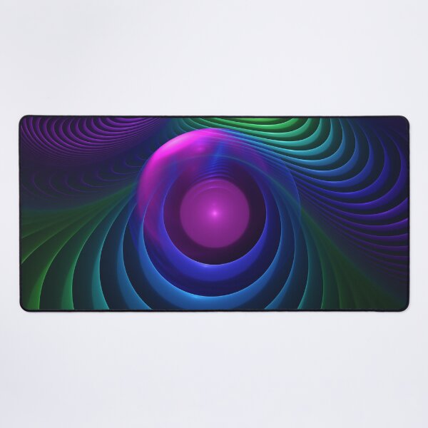 Item preview, Beautiful Rainbow Marble Fractals in Hyperspace designed and sold by San Jaya Prime.