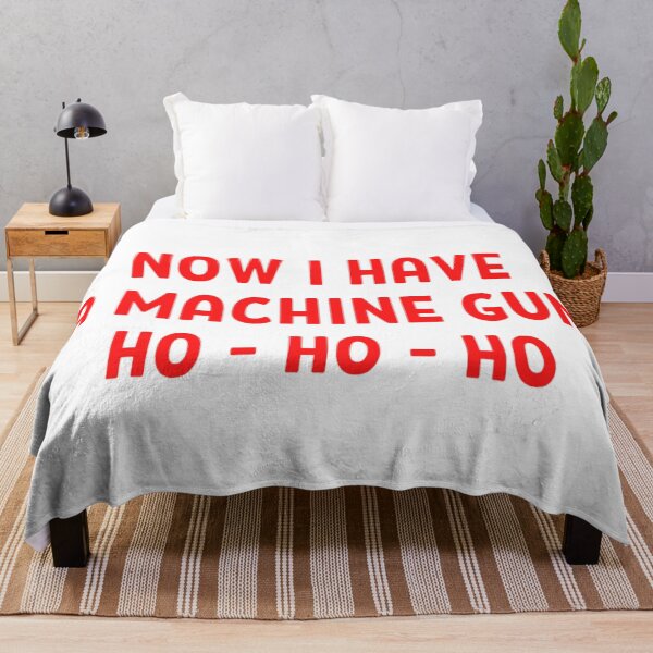 Item preview, Now I Have A Machine Gun Ho Ho Ho Funny Quotes Christmas Sweatshirt designed and sold by chetan786.