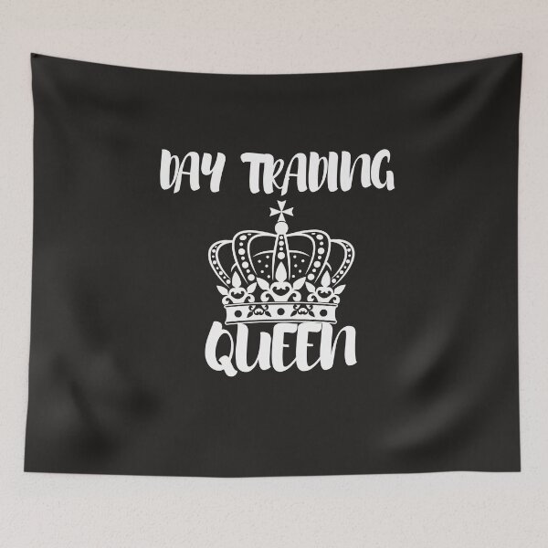 Item preview, Day Trading Queen- Funny – Unique gift for stock market, crypto, options trader, forex traders and day traders  designed and sold by TradingTeesKids.