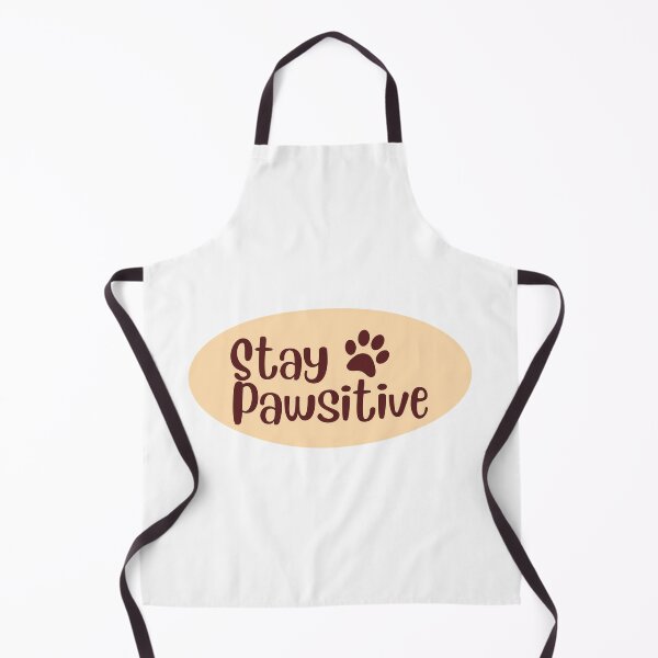 Item preview, Stay Pawsitive Paw Pun Sticker designed and sold by Minima-Vulpes.