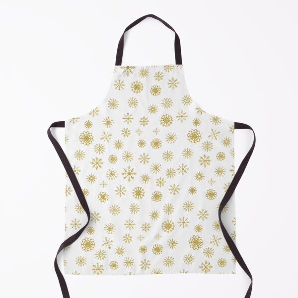 Item preview, Xmas Snowflakes Golden Pattern designed and sold by PY Tees.