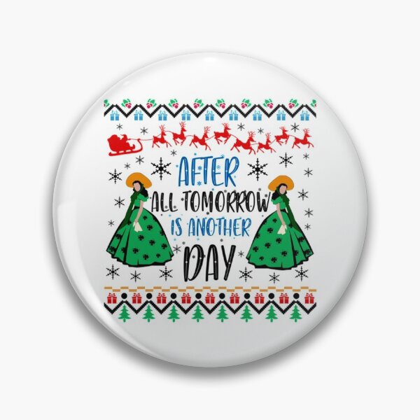 Item preview, Gone With The Wind Ugly Christmas Sweater. After All Tomorrow Is Another Day. designed and sold by adoslavduse.