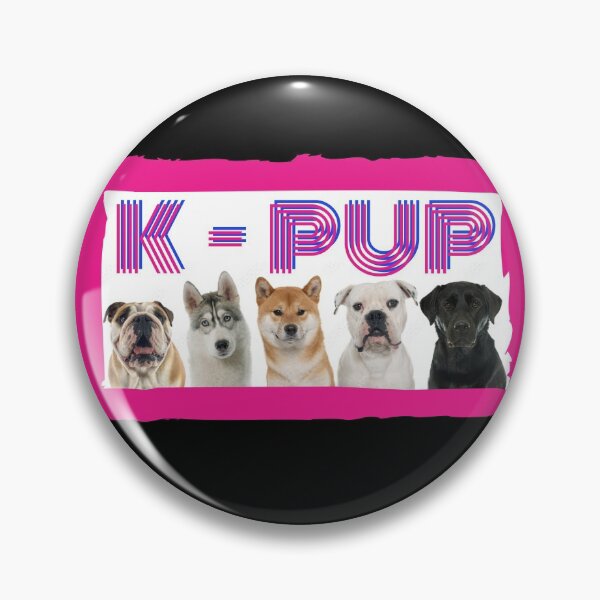 Item preview, K-Pup for Dog Lovers who love K-Pop, K-Drama and puppy memes. designed and sold by Markver1.