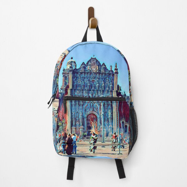 Item preview, Mexico City Aztec at the Cathedral Door designed and sold by Kuetspal-Lin.