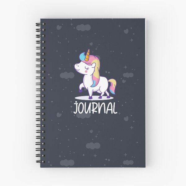 Item preview, Journal: Cute Rainbow Unicorn in Space Galaxy Background Back to School Composition Writing designed and sold by Merchking1.