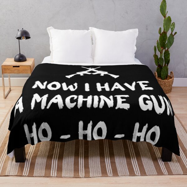 Item preview, Now I Have A Machine Gun Ho Ho Ho Funny Quotes Christmas Sweatshirt designed and sold by chetan786.