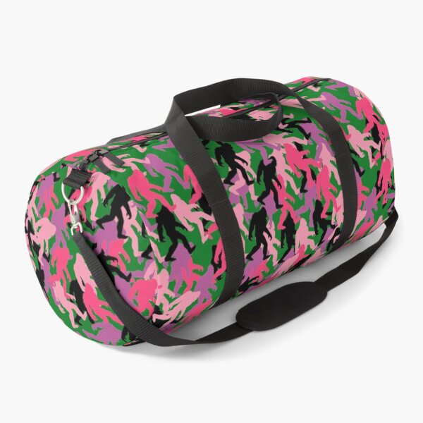 Item preview, Soft Pink Bigfoot Camo with Green Background designed and sold by H-A-S-A.