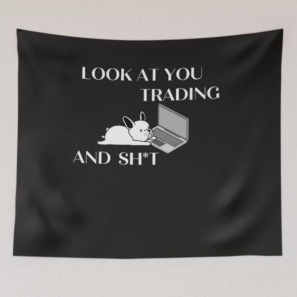 Item preview, Look at you- Funny – Dog lover - Unique gift for stock market, crypto, options trader, forex traders and day traders  designed and sold by TradingTeesKids.