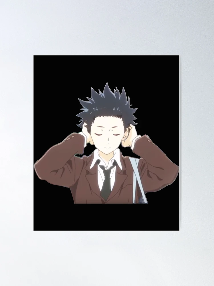 A Silent Voice, Shoya, Shouko, Anime movie Poster for Sale by  iamyourwaifu