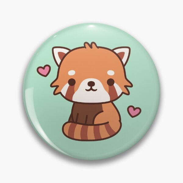 Item preview, Cute Love Red Panda designed and sold by rustydoodle.