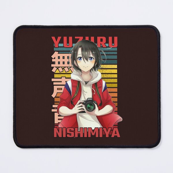 Item preview, Yuzuru Nishimiya A Silent Voice Koe no Katachi retro design   designed and sold by ChicJewelry.