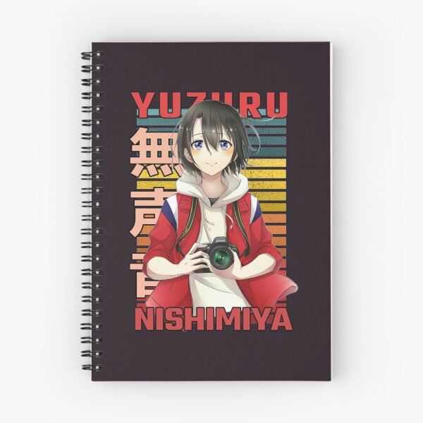 Item preview, Yuzuru Nishimiya A Silent Voice Koe no Katachi retro design   designed and sold by ChicJewelry.