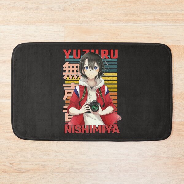 Item preview, Yuzuru Nishimiya A Silent Voice Koe no Katachi retro design   designed and sold by ChicJewelry.