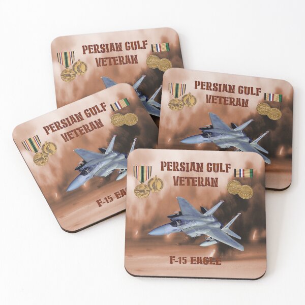 Item preview, F-15 Eagle Persian Gulf War Veteran designed and sold by Mil Merchant.
