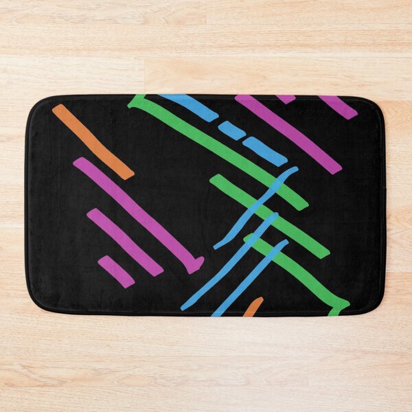 Item preview, Dancing Abstract Lines - Simple Linear Eighties Style Vibes designed and sold by that5280lady.