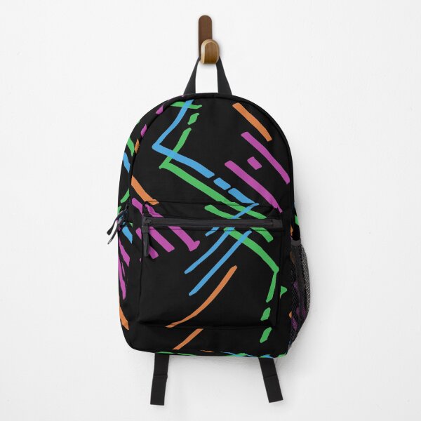 Item preview, Dancing Abstract Lines - Simple Linear Eighties Style Vibes designed and sold by that5280lady.