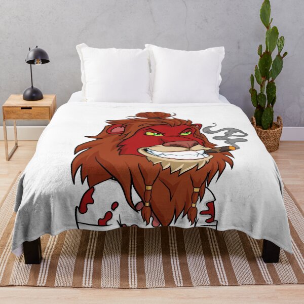 Aperçu de l'œuvre Lions paresseux #8623 Dessin animé cool et sauvage créée et vendue par PetTotem.