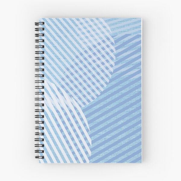 Item preview, Blue Geometric Striped Circles designed and sold by sabaS.
