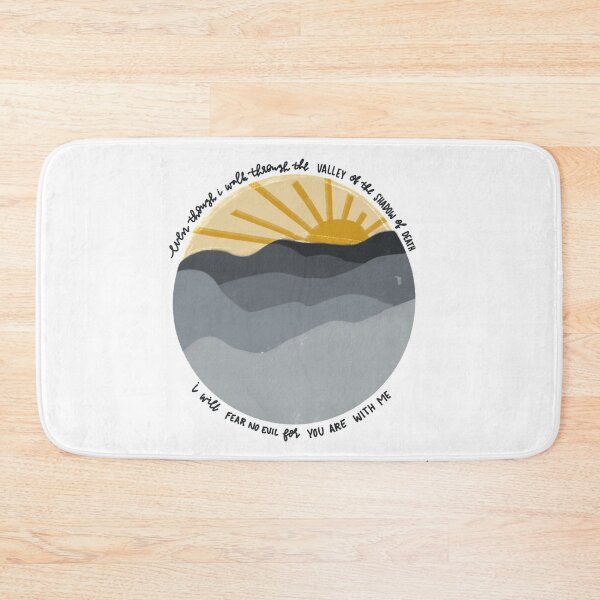 Item preview, "i will fear no evil for you are with me" psalm 23:4  designed and sold by ⋒ andie  noel.