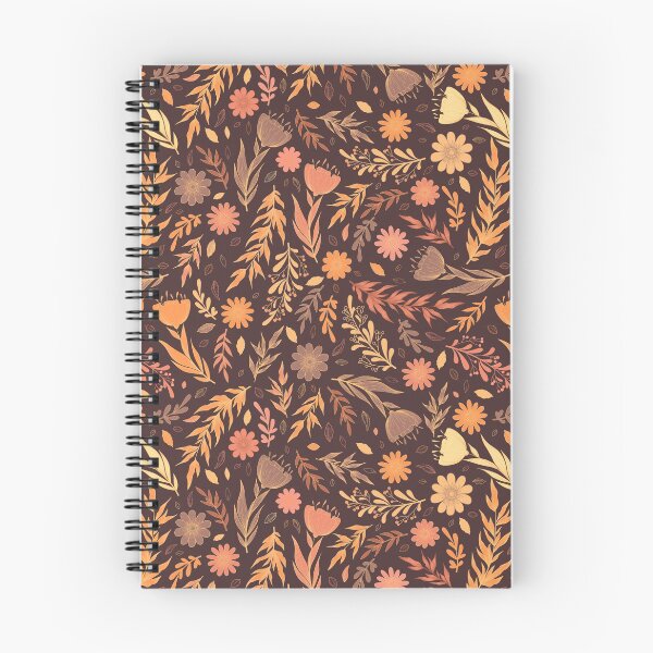 Item preview, Seamless pattern with hand drawn flowers, leaves, branches designed and sold by DarianaArt.