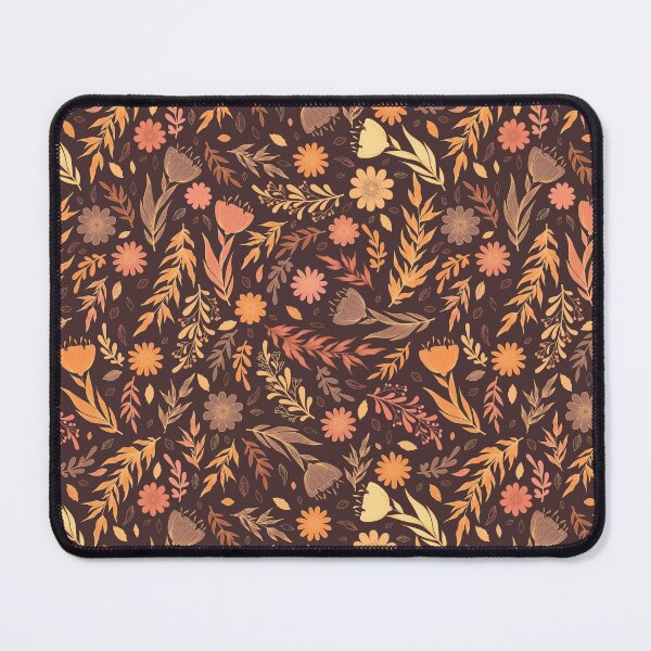 Item preview, Seamless pattern with hand drawn flowers, leaves, branches designed and sold by DarianaArt.
