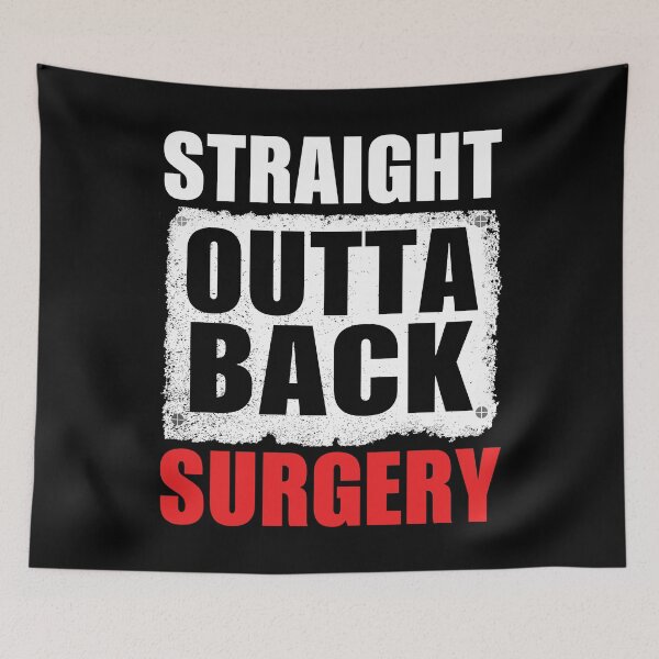 Item preview, Straight Outta Back Surgery designed and sold by mahamodulrony.