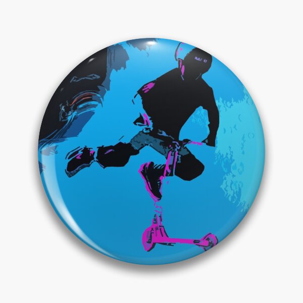 Item preview, Space Scootering - Stunt Scooter Boy designed and sold by NaturePrints.