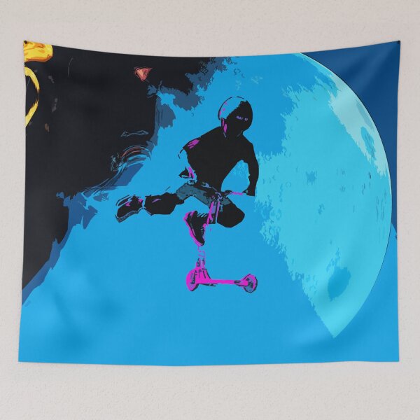 Item preview, Space Scootering - Stunt Scooter Boy designed and sold by NaturePrints.